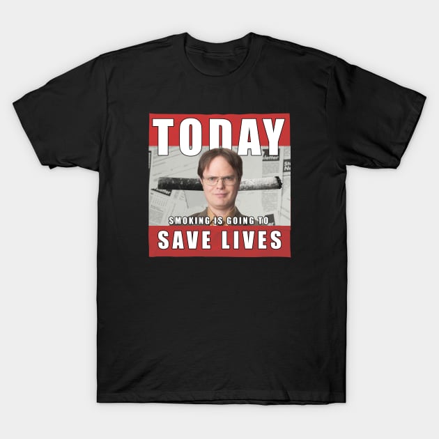 Schrute the office us T-Shirt by iniandre